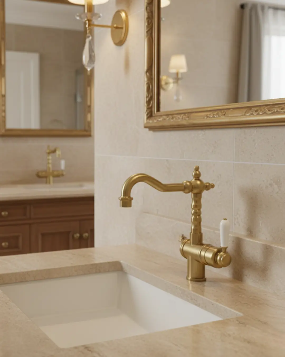 Bordeaux High Rise Basin Mixer