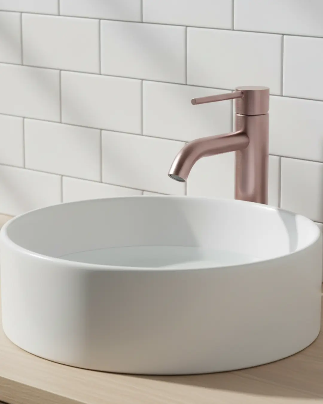 Star Mini Basin Mixer Curved Spout