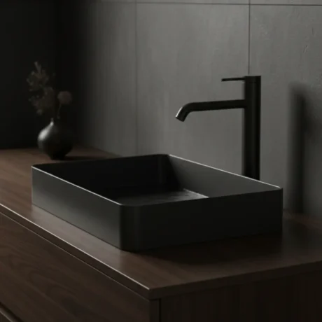 Venice Curved Tower Basin Mixer