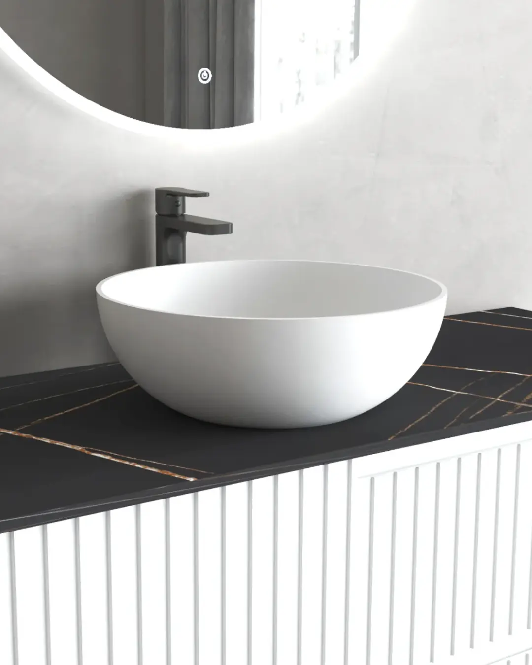 London Solid Surface Basin