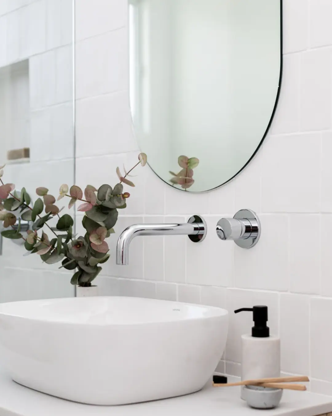 Round Wall Mixer Pinless Handle Trim Kit (In-wall Body Not Included) - Image 2