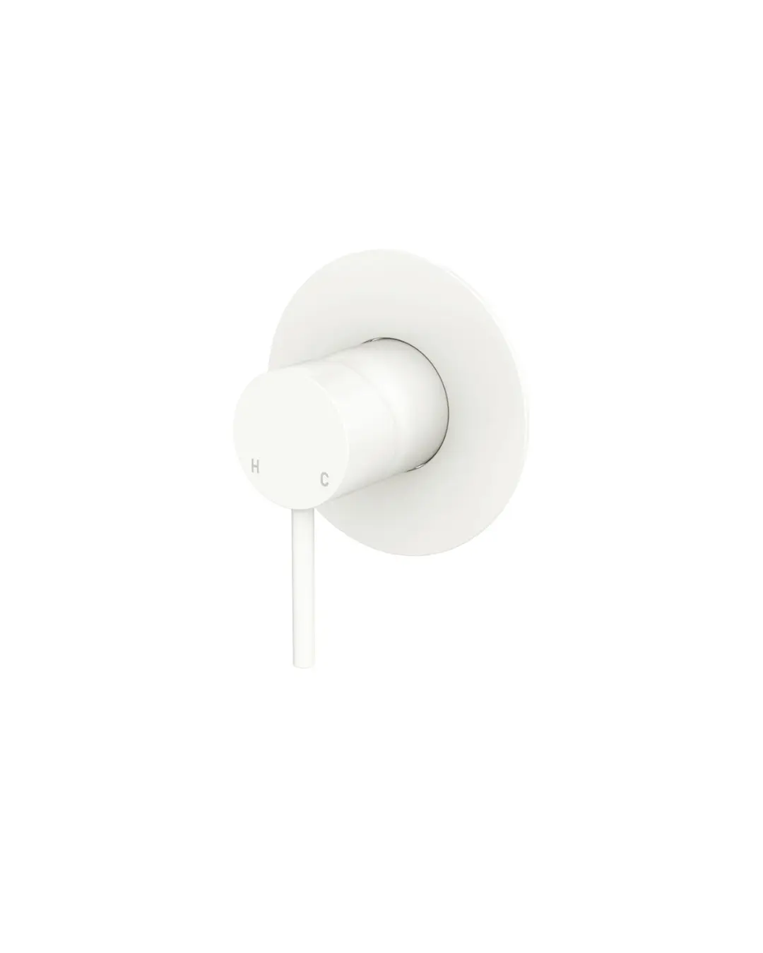 Kaya Wall Mixer, Large Round Plate