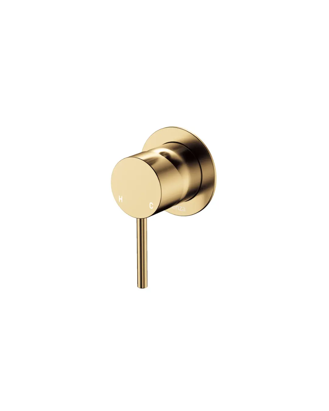 Kaya Wall Mixer, Small Round Plate