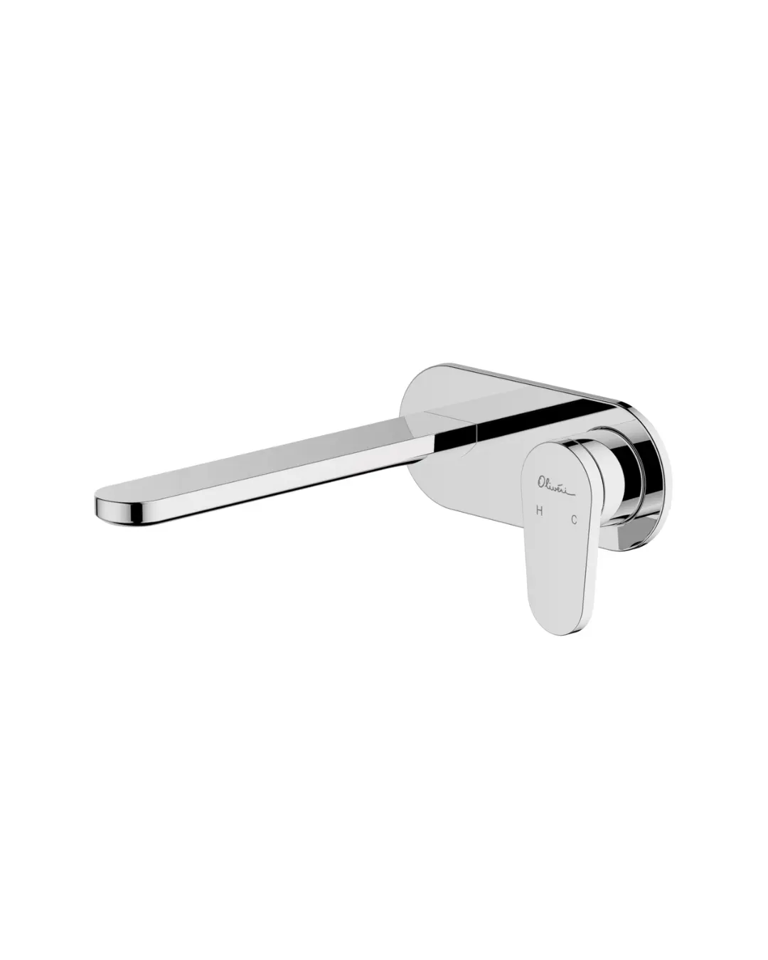 London Chrome Wall Mixer Set