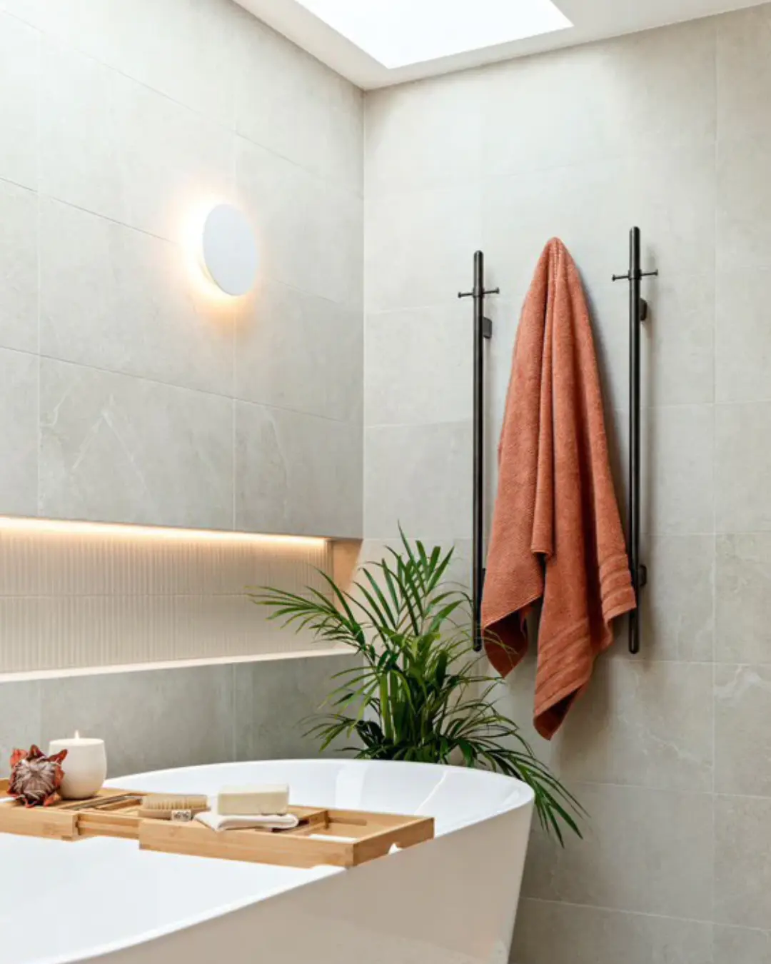 Heated Vertical Towel Rail