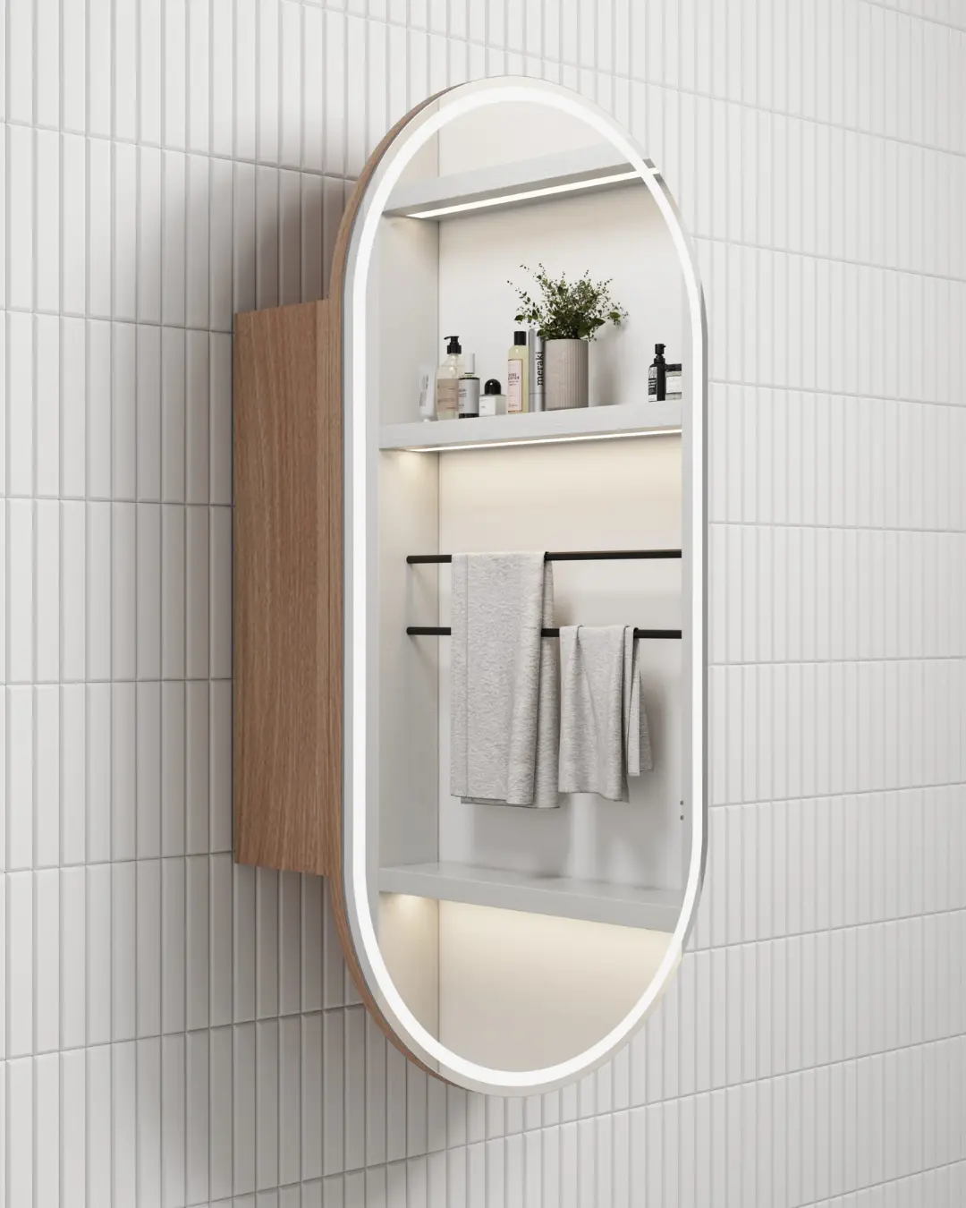 Beau Monde LED Shaving Cabinet