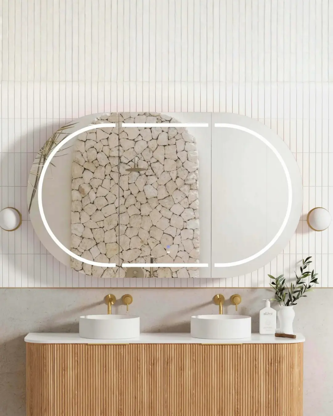 Bondi 1500x900 LED Shaving Cabinet