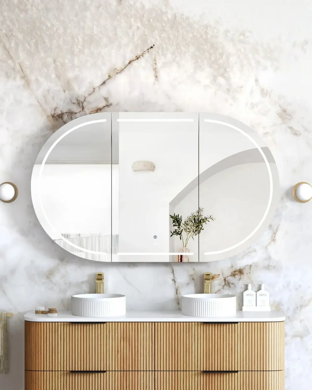 Bondi 1800x900 LED Shaving Cabinet