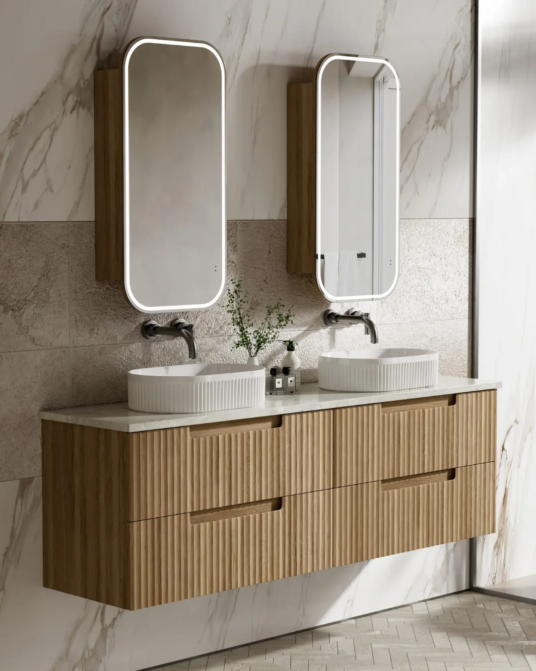 Lovina Tier Wall Hung Vanity - Image 3