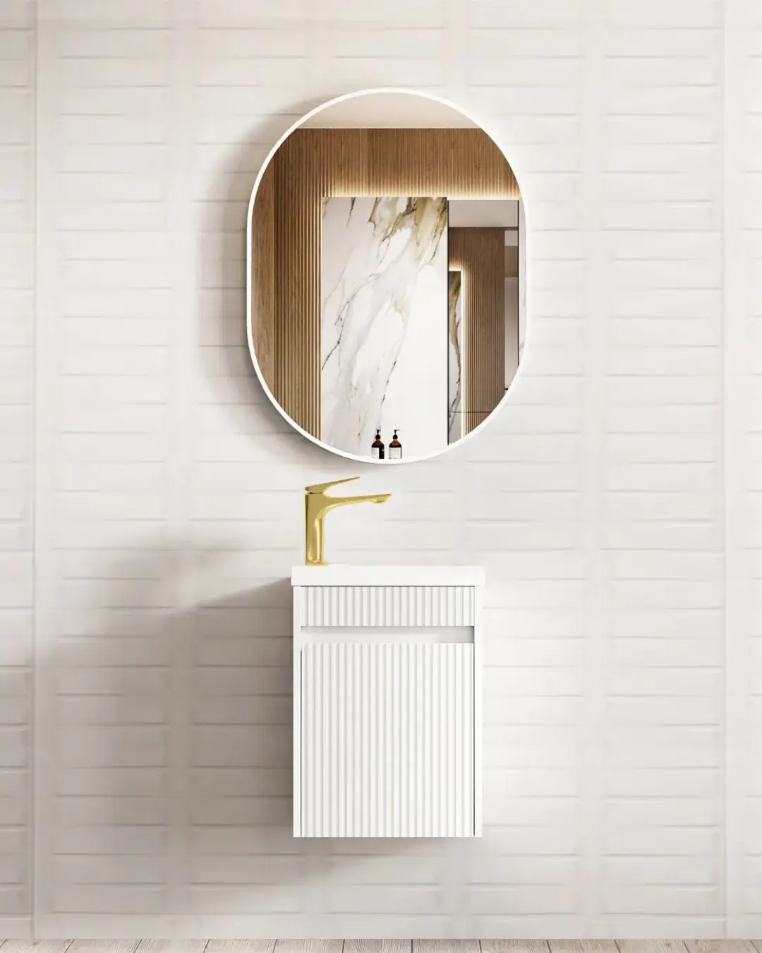 Mini Ensuite Vanity 400mm - Image 3