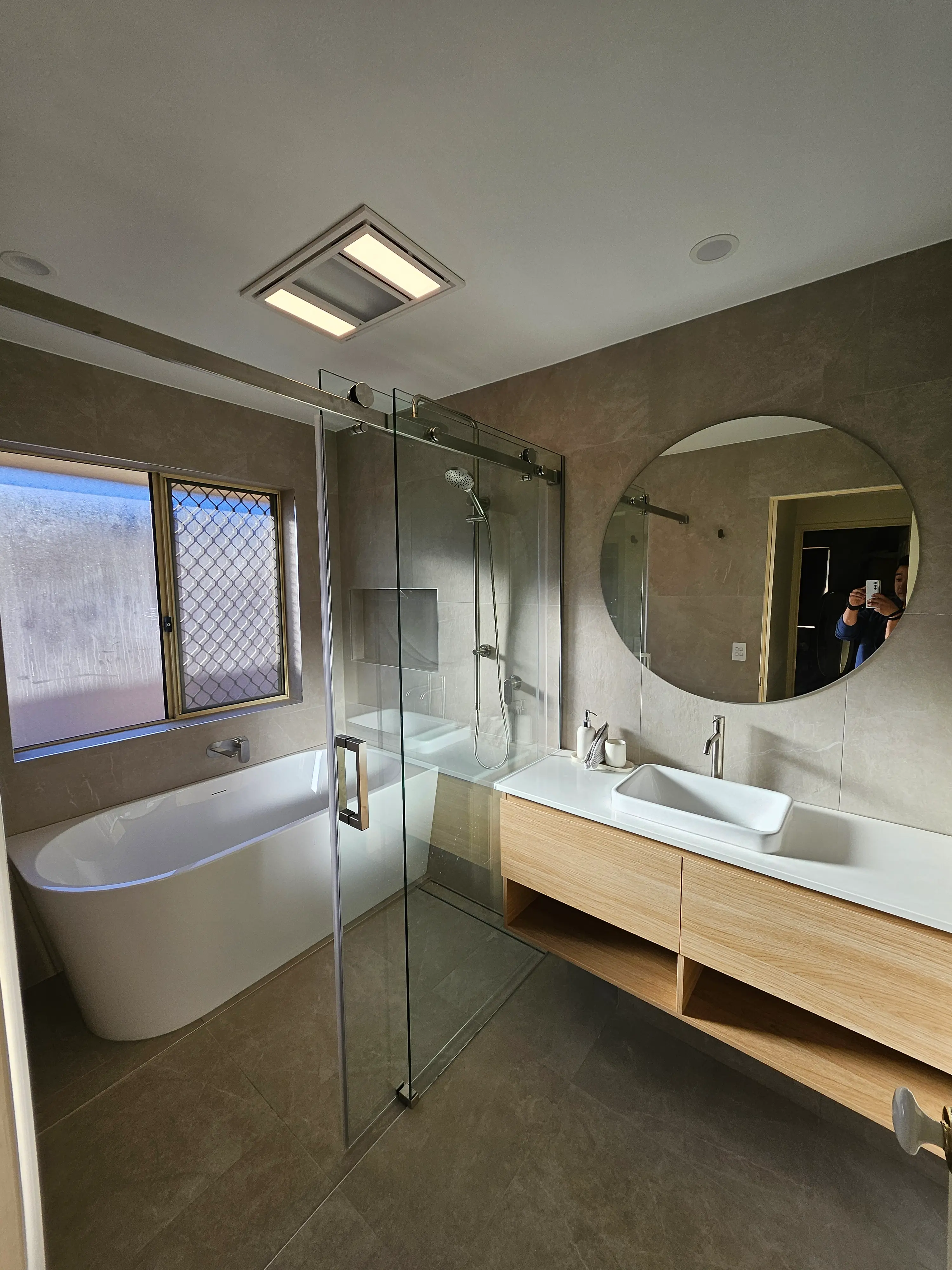 Bathroom renovation by One Stop Bath & Tiles in Mt Ommaney, Brisbane
